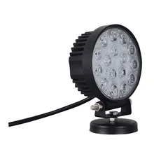 2 шт. 48 Вт светодиодный рабочий светильник 12 в 24 В внедорожный 16*3 Вт Грузовик Мотоцикл ATV противотуманная фара рабочий светильник дальнего света лампы