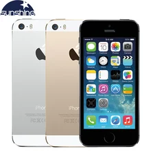 Apple iPhone 5S Original Cell Phones Dual Core 4″ IPS Used Phone 8MP 1080P Smartphone GPS IOS iPhone5s Unlocked Mobile Phone