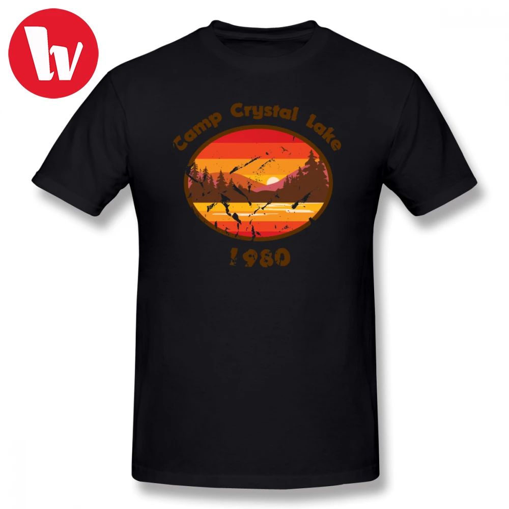 Friday T Shirt Camp Crystal Lake Friday Футболка Мужская принт классические футболки лето Повседневная графическая Футболка 100% хлопок футболка Friday T Shirt Camp Crystal Lake Friday Футболка Мужская принт классические футболки лето Повседневная графическая Футболка 100% хлопок футболка