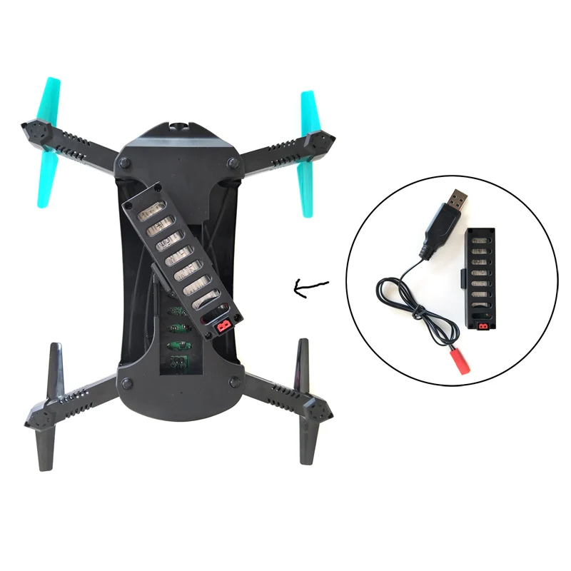 Quadcopter JY018 WIFI Foldable Mini Drone with Camera RC Helicopter Drones (11)