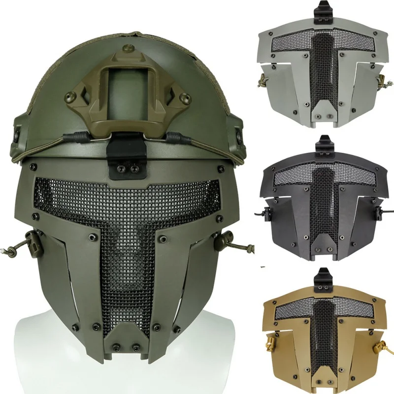 Olive Green Plastic Parade Helmet Tactical Padded Military Head Protector New 