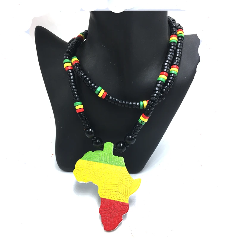 Карта Африки деревянная подвеска для ожерелья мужчин|pendant necklace|necklace for mennecklace necklace
