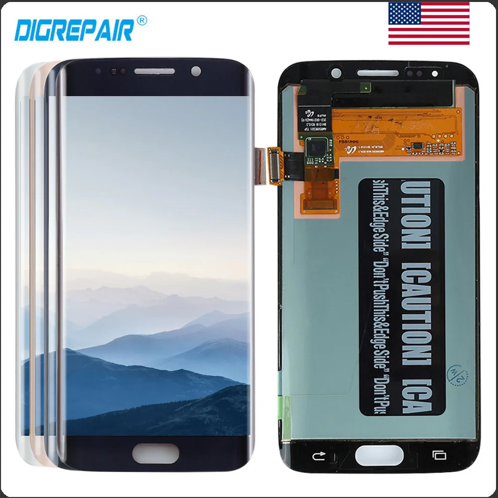 

For Samsung S6 Edge LCD G925F G925 LCD Display Touch Screen Digitizer Display For Galaxy S6 Edge Screen Replacement Parts