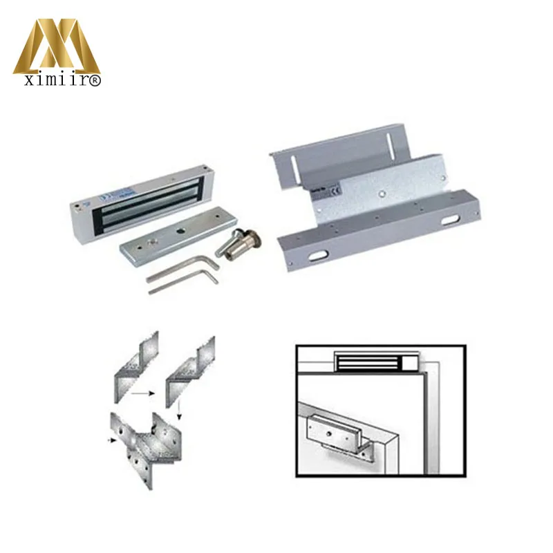 M07-K автономный ID card управление доступом одной двери системы + 600LBS 280 кг EM замок ZL brakect Питание Кнопка выхода ID КЛЮЧ