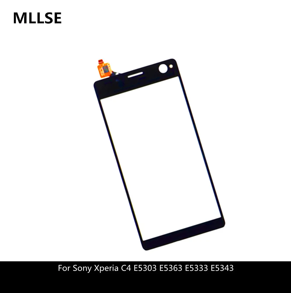 5," сенсорная панель для Sony Xperia C4 E5303 E5363 E5333 E5343 сенсорный экран дигитайзер сенсор Внешний стеклянный объектив