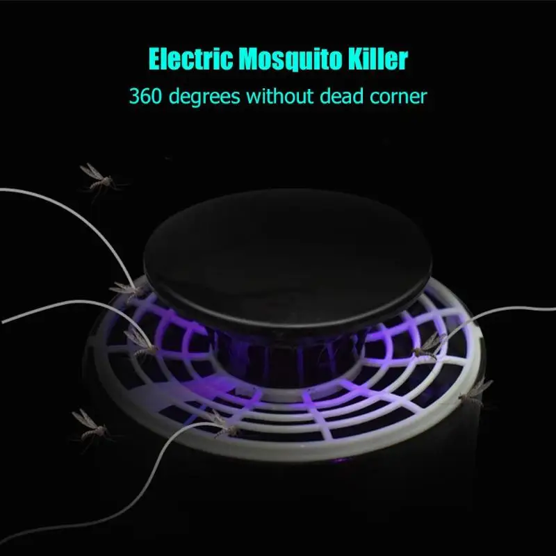 USB Mosquito killer Электрический комаров Killer лампа Фотокатализ немой домашний светодиодный жучок ловушка для насекомых Zapper ловушка без излучения