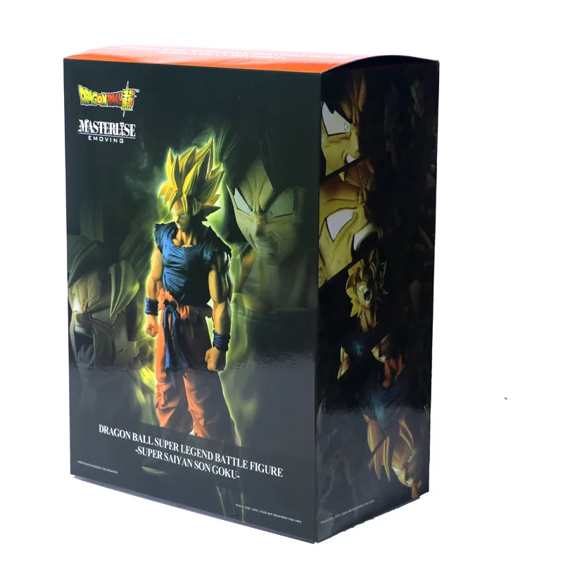 3 вида стилей Big Dragon Ball с рисунком из аниме «Драконий жемчуг зет» супер сайян, «Жемчуг дракона щетка SaiYan крови вер. Шоколада ПВХ экшн-фигурка Драконий жемчуг зет модель 26 см - Цвет: C Real Boxed