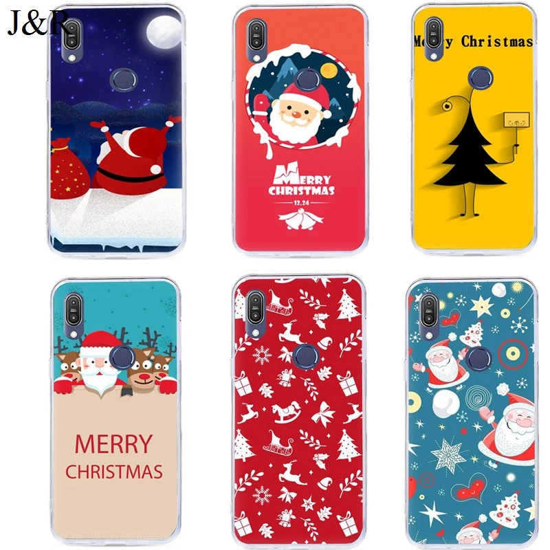 For Honor 8X Case Cover Silicone TPU Soft Covers For Huawei Honor 8X Max Honor8X 8 X 8XMax Honor8XMax Case Christmas