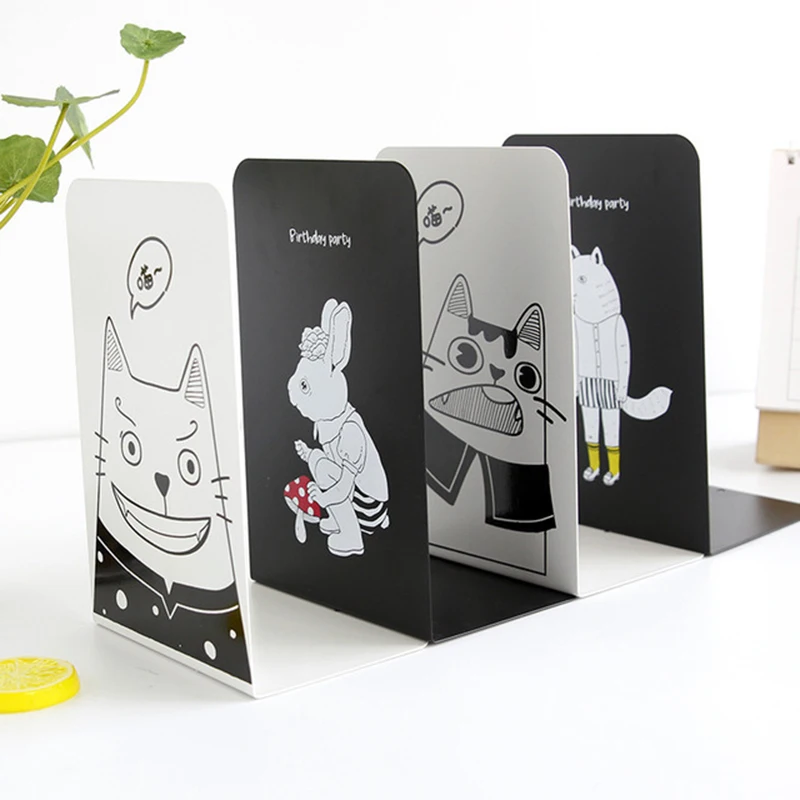2PCS/SET Book Stand Male And Female Students Bookshelf by Block Small Animal Creative Large Thickening | Канцтовары для офиса и