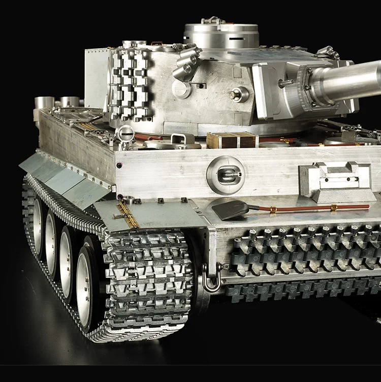 Henglong 1/8 большой масштаб всех металлических немецких Tiger I электрический пульт дистанционного управления Танк Модель 2,4G RC Танк