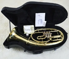 Bb Baritone Three Valves in Lacquer Finish With ABS case Musical font b instruments b font