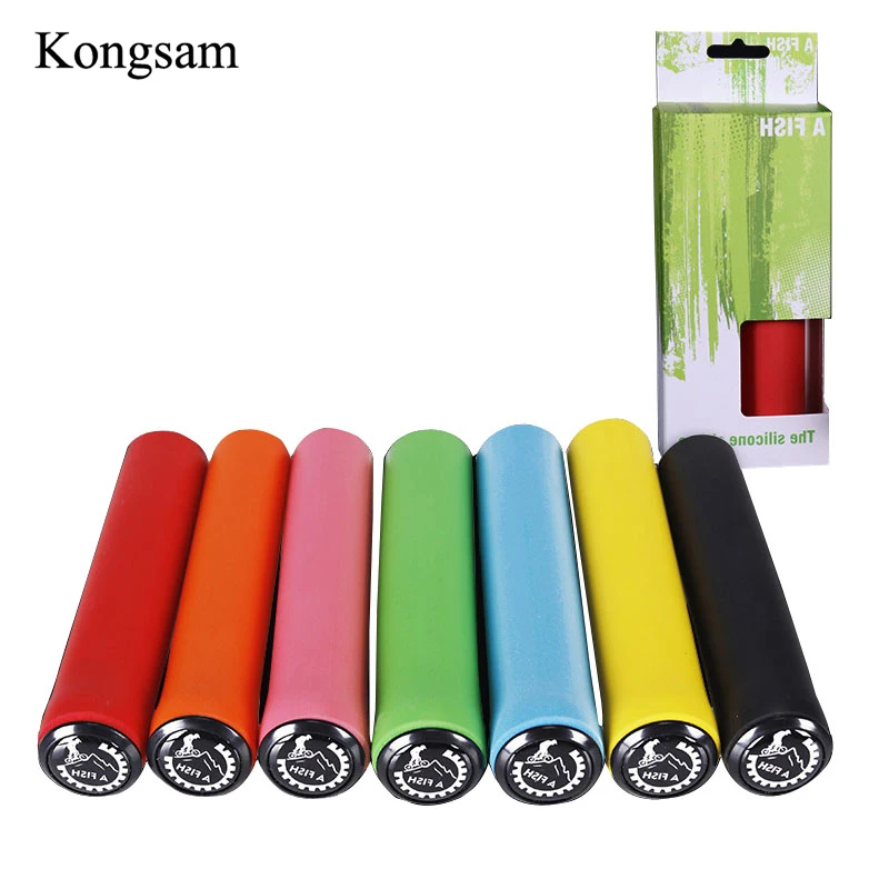 

1Pair Bicycle Handle Bar Grips UltraLight Handlebar Grips Outdoor MTB BMX Mountain Cycling Bike Bicycle Part Anti-slip Handlebar