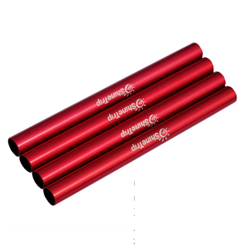 

Red 4 pcs / lot Tent Pole Aluminum alloy Pole Tent Emergency Repair Compound Tube Tent Accessories