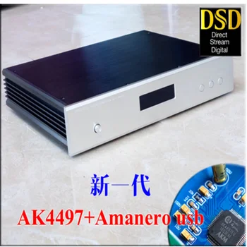 

NEW DC100 AK4497EQ + AK4118 + XMOS U8 USB Digital audio DAC decoder Supports coaxial fiber USB input, support DSD