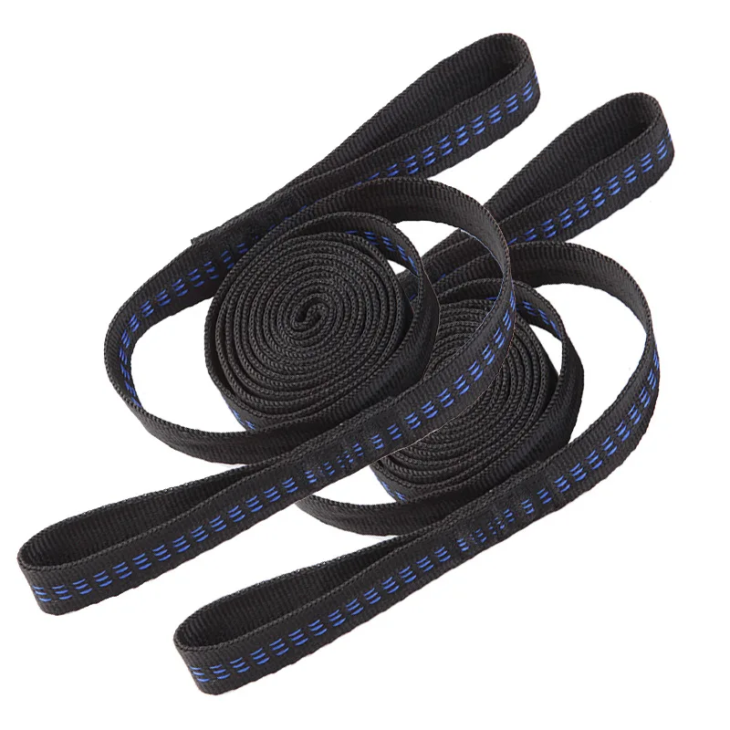 

The Double Ring Tree Belt Steel Buckle Hammock Accessories Hammock Rope Hang Buckle Storage Bag for Camping Hammock