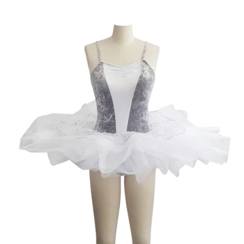 

Gymnastics Leotard Costumes Dress For Children Dancewear Lyrical Adulto Professional Tutu Classical Balett Girl Dancing Kids