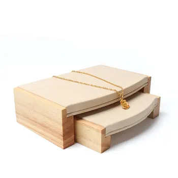 

Joyero Organizador Free Shipping 2019 New Japan And South Korea Contracted Display Real Necklace Two-piece Props Jewelry Boxes