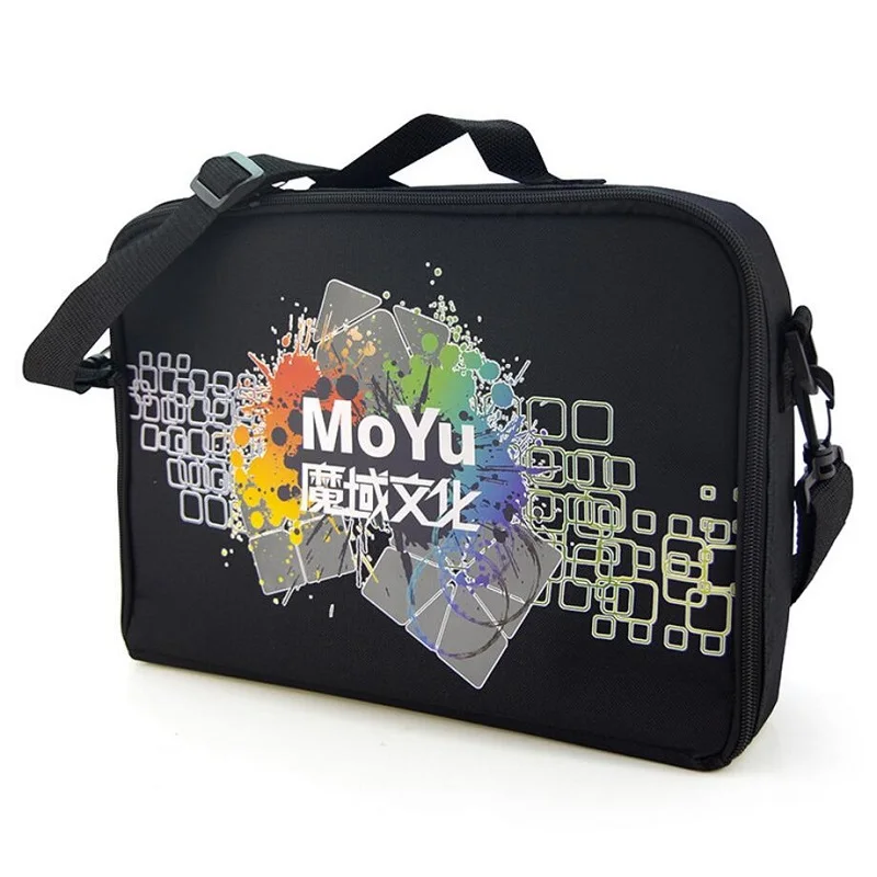 

MOYU Neo Cube Bag Black Speed Game Shoulder Bag For Magico Cube 2x2 3x3 4x4 5x5 6x6 7x7 8x8 9x9 Puzzle Cube Toys Storage Bags
