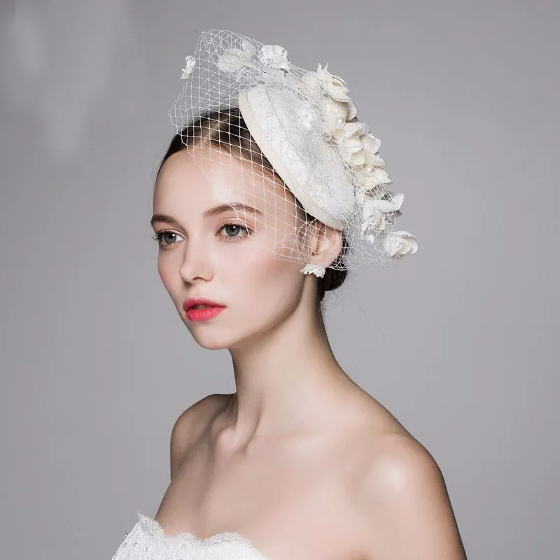Original-Design-Ivory-Beige-Wedding-Veil-Hats-With-Pearl-and-Flower-Decoration-Romantic-Wedding-Party-Small (3)
