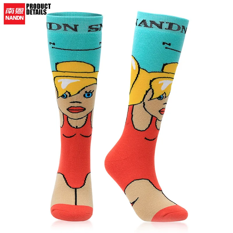 NANDN SNOW Ski socks warm and thickened long stockings Thick Cotton Sports Snowboard Cycling Skiing Soccer Socks