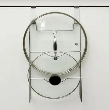 

Houmaid kitchen accessories multi-Function hook type storage pot covers rack/shelf kitchen tools cutting board storage holder