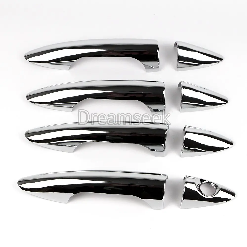 

Door Handle Cover For Hyundai Accent 2012-2016 Solaris 2010-2016 / Dodge Attitude 2010-2016 ABS Chrome Molding Bezel