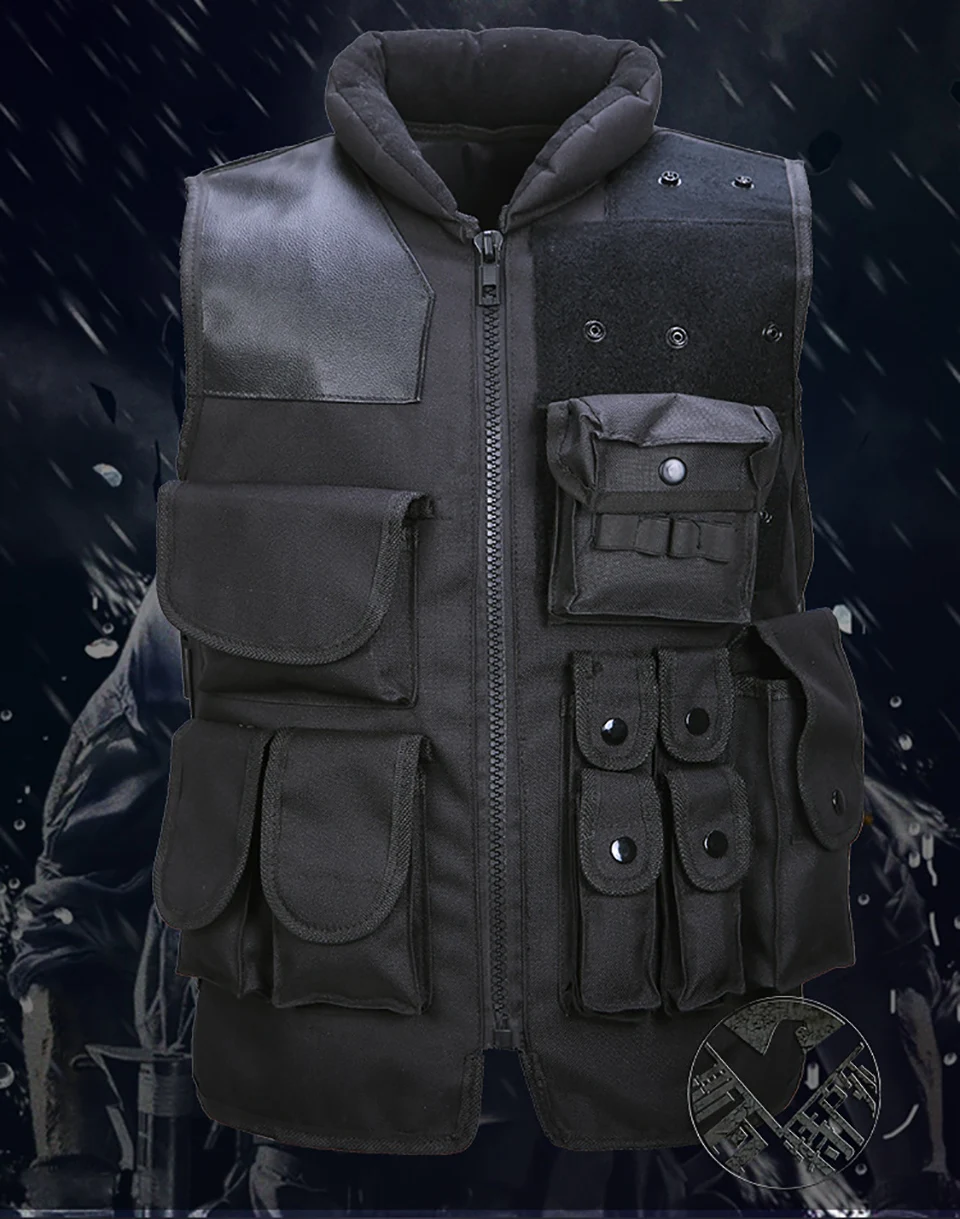 High Quality Tactical Vest Black Mens Military Hunting Vest Field Battle Airsoft Molle Waistcoat Combat Assault Plate Carrier