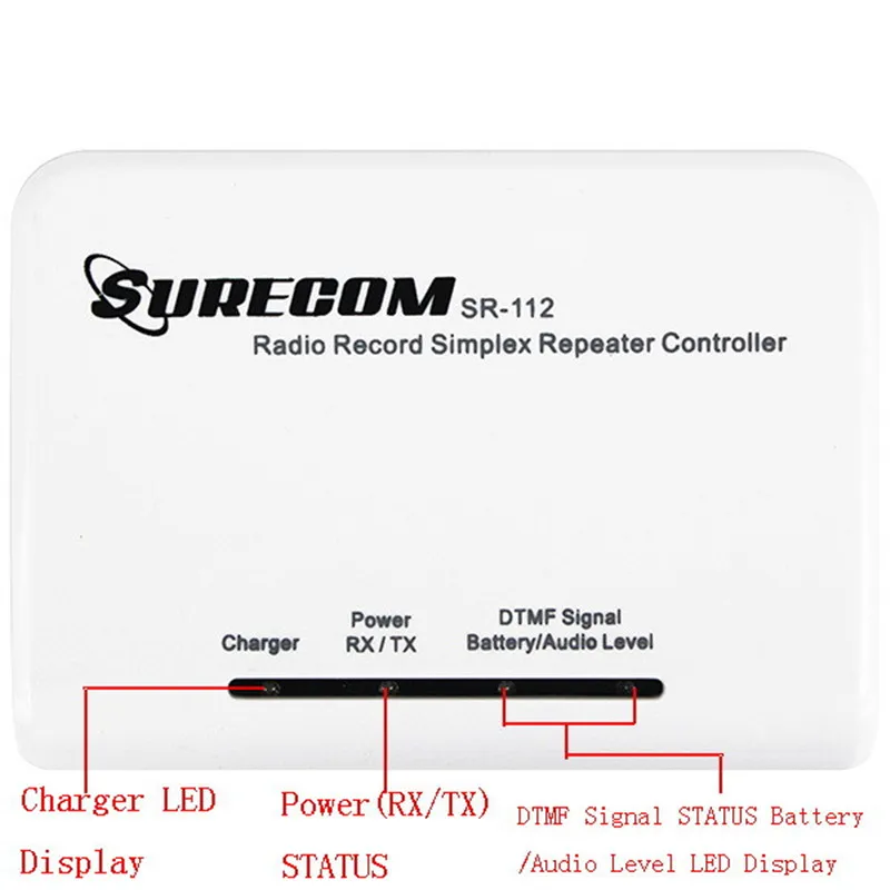 Новый SURECOM SR 112 ремешки крест накрест радио дуплекс ретранслятор контроллер Белый
