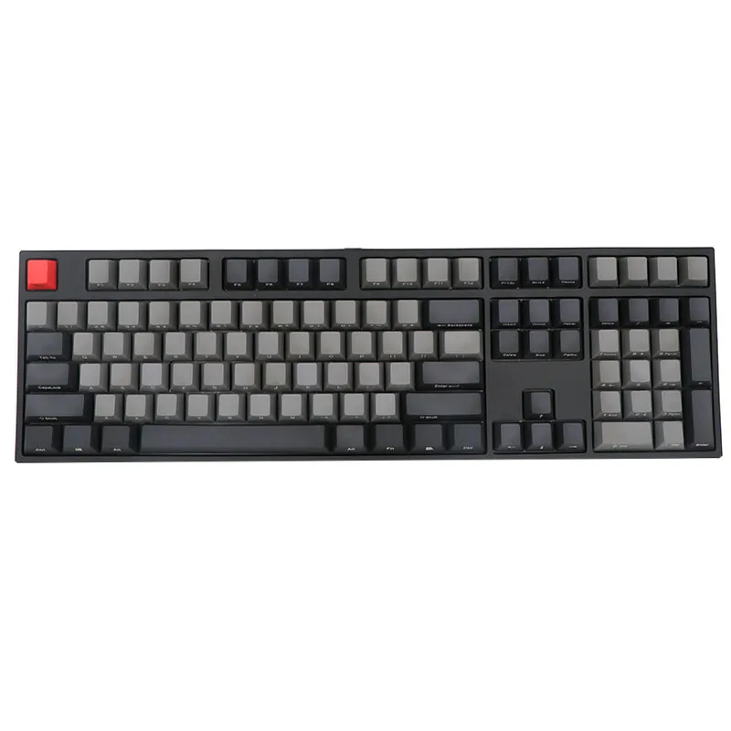 Колпачки для клавиатуры BGKP Dolch ODM толстые клавиши PBT черные красные темно серые Mix