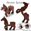 One Brown horse