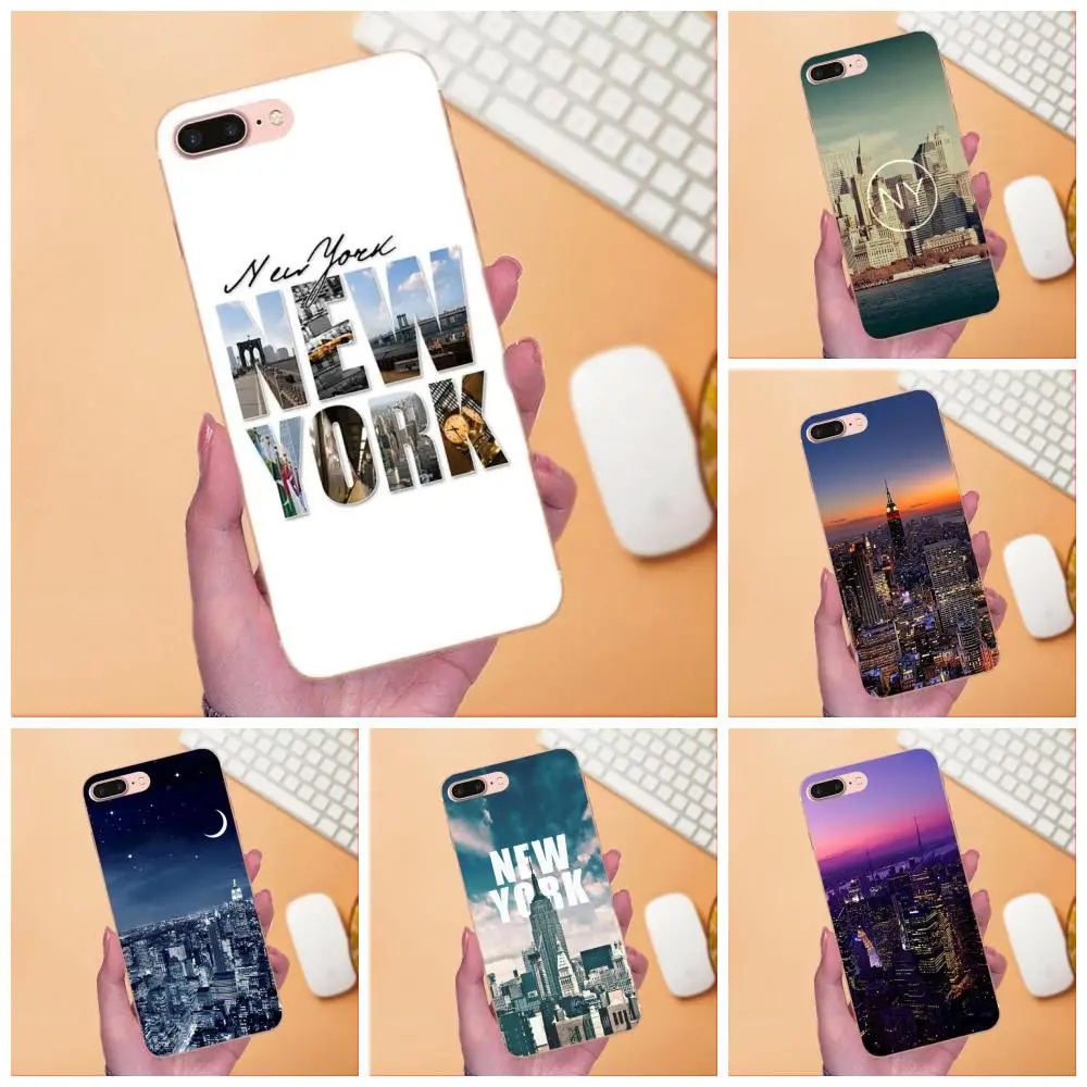 I Love New York Times Square выгодная мягкая кожа Paintin для Huawei Mate 7 8 9 10 20 P8 P9 P10 P20 P30 Lite Plus Pro