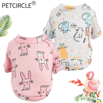 

PETCIRCLE Dog Clothes Autumn Teddy dog Coat Puppies Pomeranian Pet Dog Bulldog Sweater Clothing For Dog Classic Pet Outfit