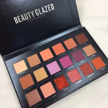 BEAUTY GLAZED 18 Color Pigmento Eye Shadow Palette Professional Shimmer Matte Eyeshadow Make Up Palette Maquiagem
