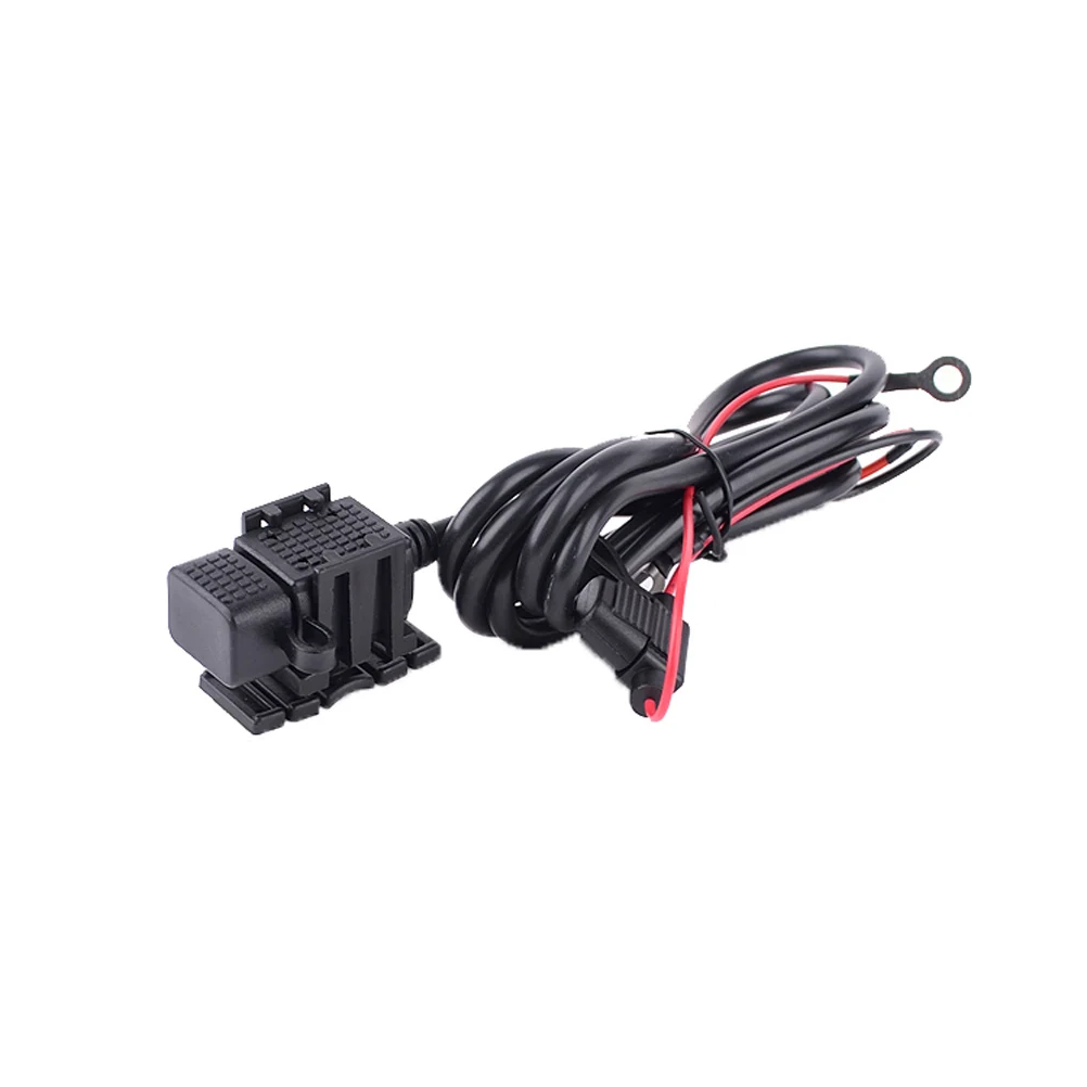 

Universal 12V-24V Waterproof Car Motorcycle 2.1A USB Power Supply Port Socket Adapter for iPad /iPhone /Cellphones /Tablets /GPS