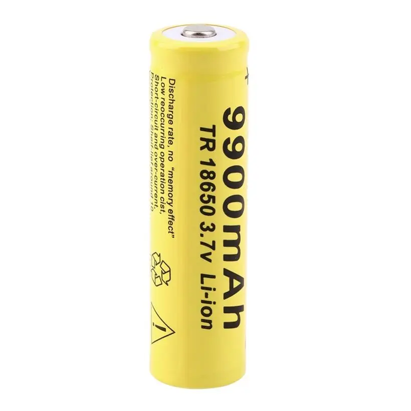 

Original 3.7V 18650 Battery 9900mah lithium batteria rechargeable lithium battery for flashlight Torch Accumulator Cell Dropship