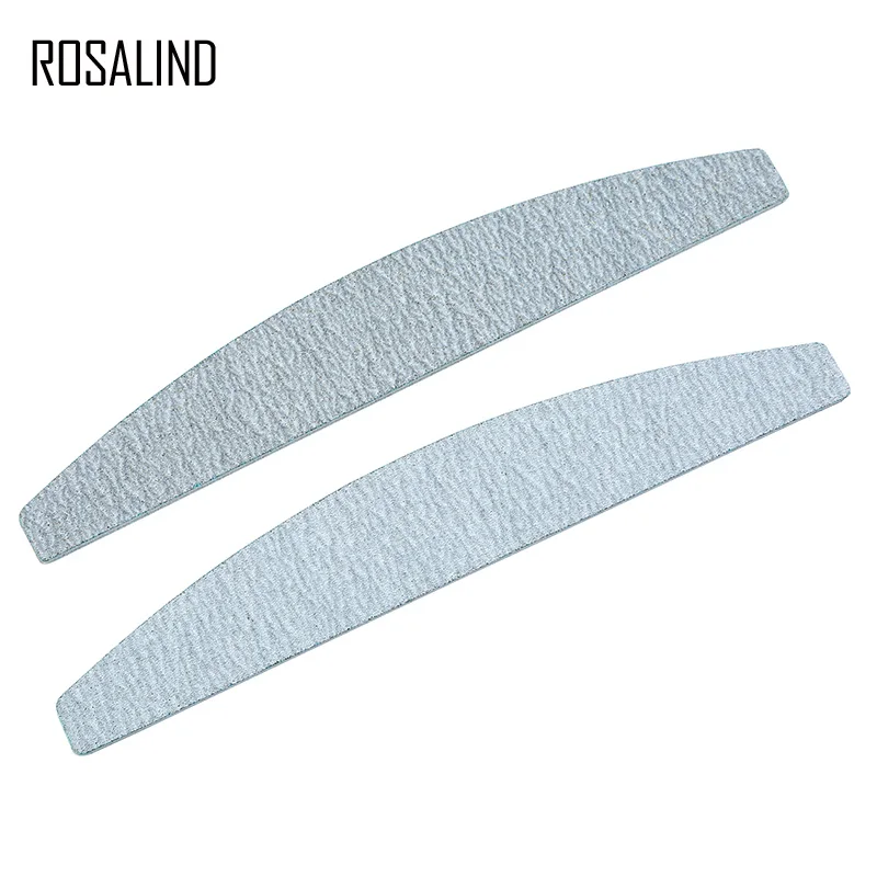 ROSALIND 5 шт./компл. пилки для ногтей набор косметических инструментов маникюрная пилка набор пилок полный Профессиональный Педикюр Маникюр полирование тонкое шлифование
