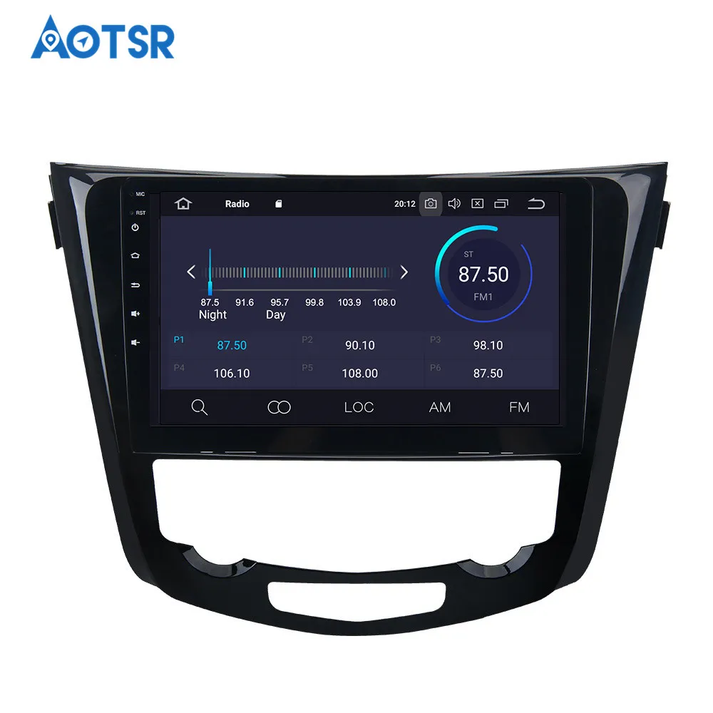 Excellent 2 din Android 9.0 4+32GB Car Radio Multimedia No DVD Player For Nissan X-trail/Qashqai 2013-2019 GPS Map Navigation Stereo 6