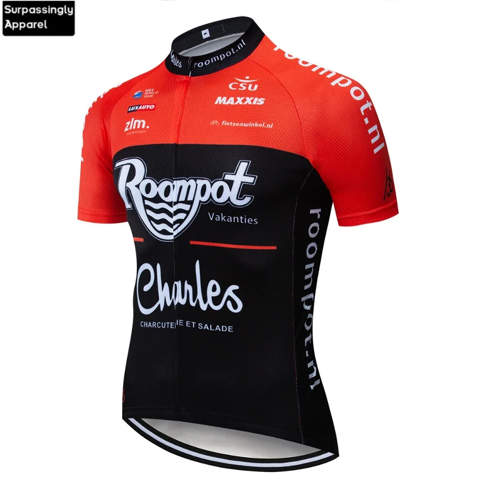 

Orange Team Cycling Jersey Bike Jersey Ropa Ciclismo Quick Dry Summer Outdoor Cycling Wear Men's 2019 Bicycle Maillot Culotte