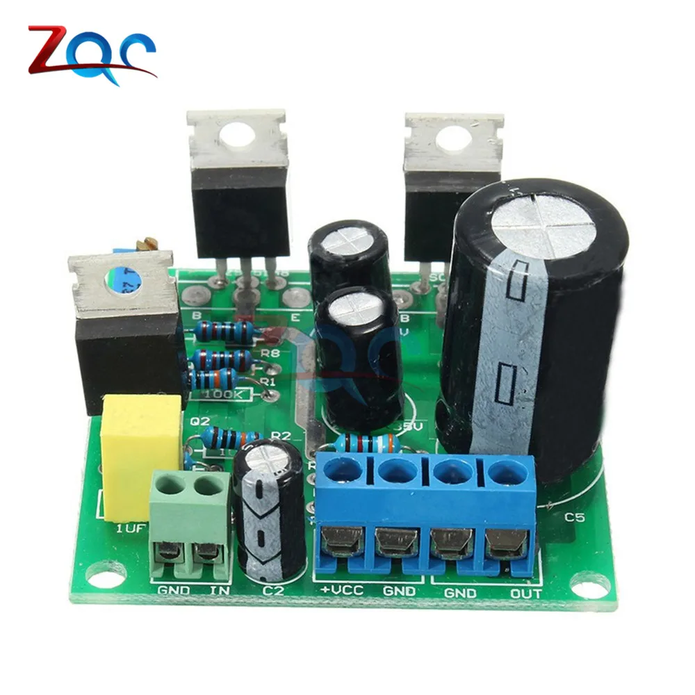 

Mini TIP41C 1 CH Mono Channel Amplifier Assemble Board Pure Class A Sealed Multi-turn Adjustable Resistor Durable Boards Module