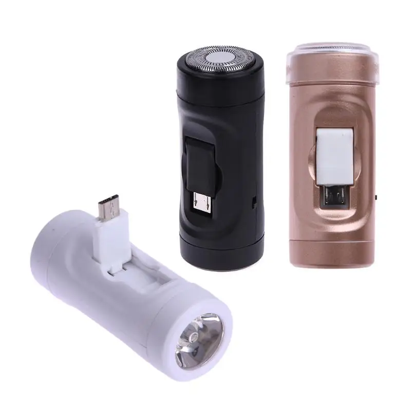 

Mini USB Shaving Razor Electric Shaver Men Face Hair Razor Beard Trimmer Shaving Machine Use in Cell Mobile Phone Face Care