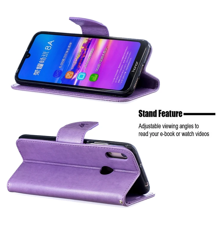 Флип для huawei Y6 кожаный бумажник флип-чехол для Coque Hawei Y6 флип-чехол для Etui Hawei Honor 8A 8 A флип-чехол-книжка