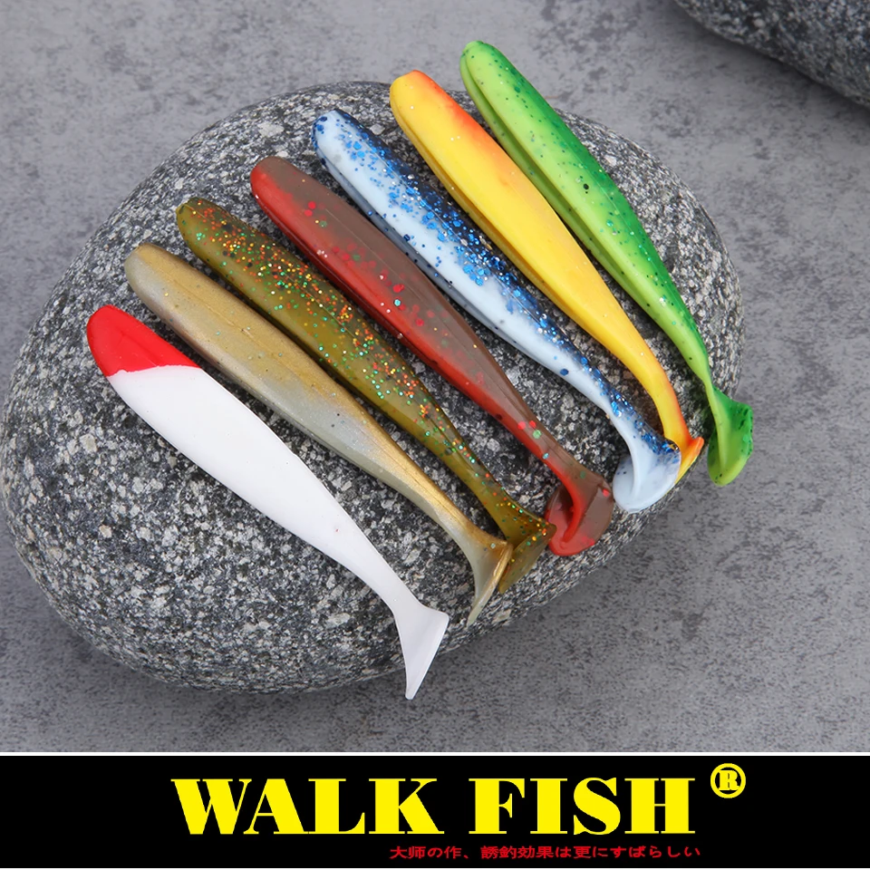 

Walk Fish 6Pcs 7cm/2.1g 9cm/4.1g Crankbaits Crank baits Easy Shiner Soft Fishing Lure Carp Fishing Ocean