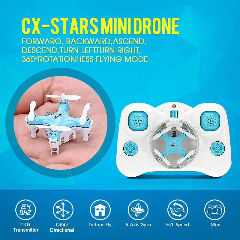 SKeye mini RC Quadcopter 4CH shatterproof mini helicopter RC Drone Mode2 RC helicopter UAV 4 axis
