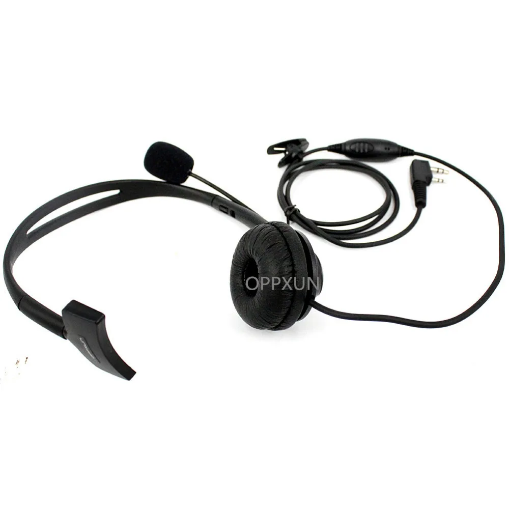 XQF микрофон 2 Pin PTT наушники гарнитура для walkie talkie Baofeng UV 5R 5RA B5 B6 BF 666S 888S 82 TG UV2|headset for