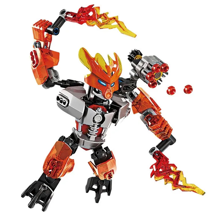 

Bionicle Mask of Light Children's Protector of Fire Bionicle Building Block Compatible with 70783 Toys