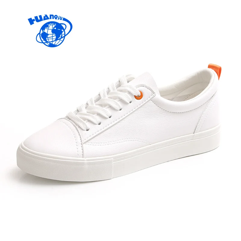 

Clearance Sale Special Offer Women White Sneakers Female Casual Leather Shoes Leisure Flats Ladies Vulcanized Shoes Lace Up