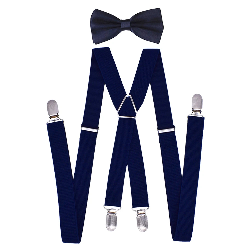 Suspenders Set Navy