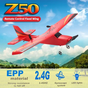 

2.4G Airplane 350mm Micro Wingspan RC Glider Fixed Wing Drone EPP Racing Remote Control toys for children