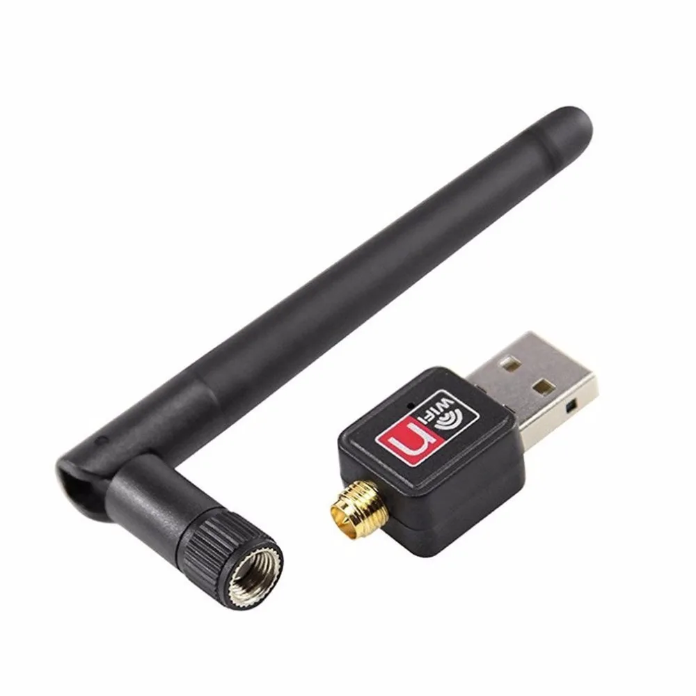 

300Mbps Wireless Wifi Adapter With 2dB Antenna USB2.0/1.1 Wifi Receiver Lan Network Card 802.11n/b/g For PC Computer Desktop