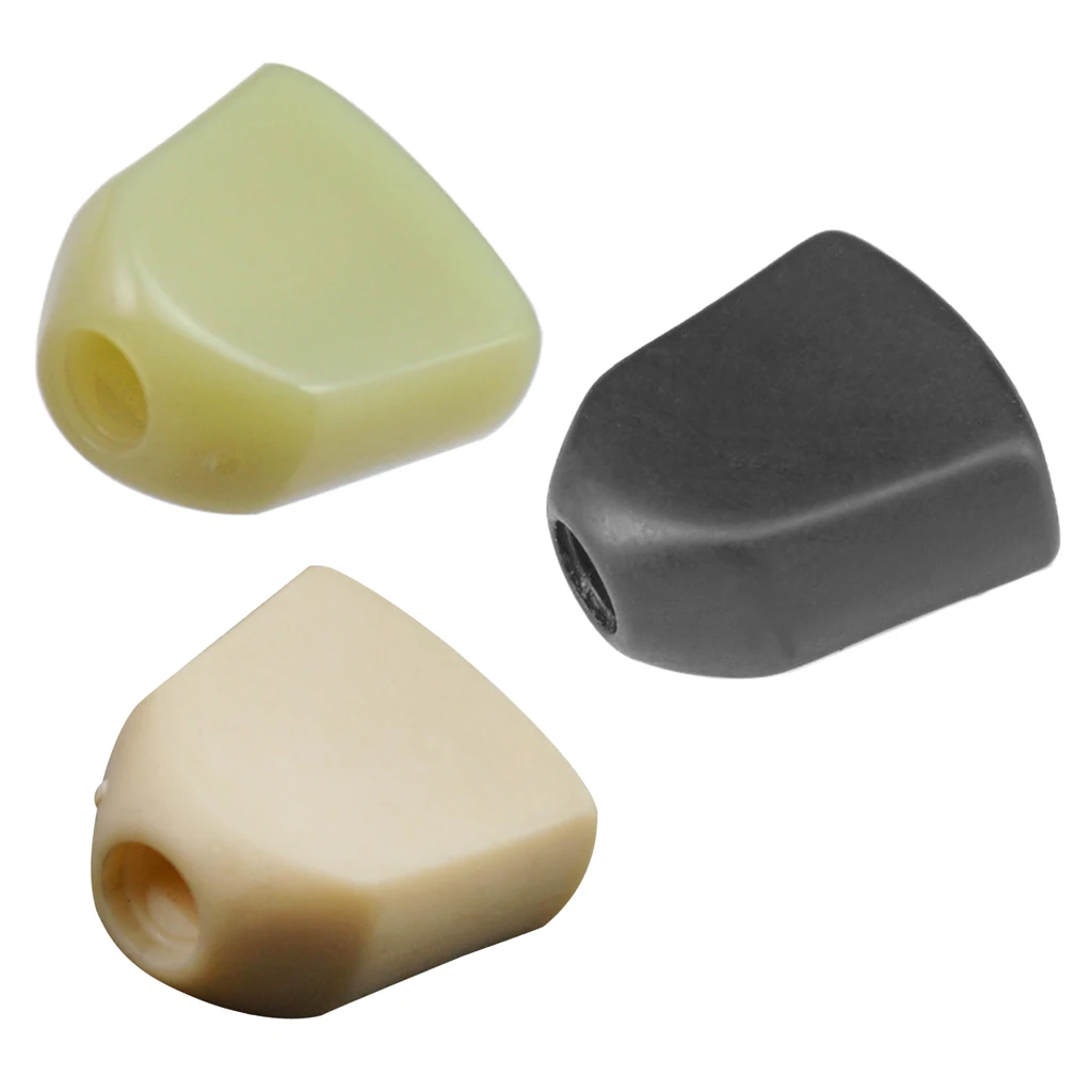 

6pcs Guitar Tuning Peg Tuner Machine Head Replacement Buttons Knob Handle Tip for Guitar Parts